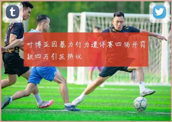 叶博亚因暴力行为遭停赛四场并罚款四万引发热议